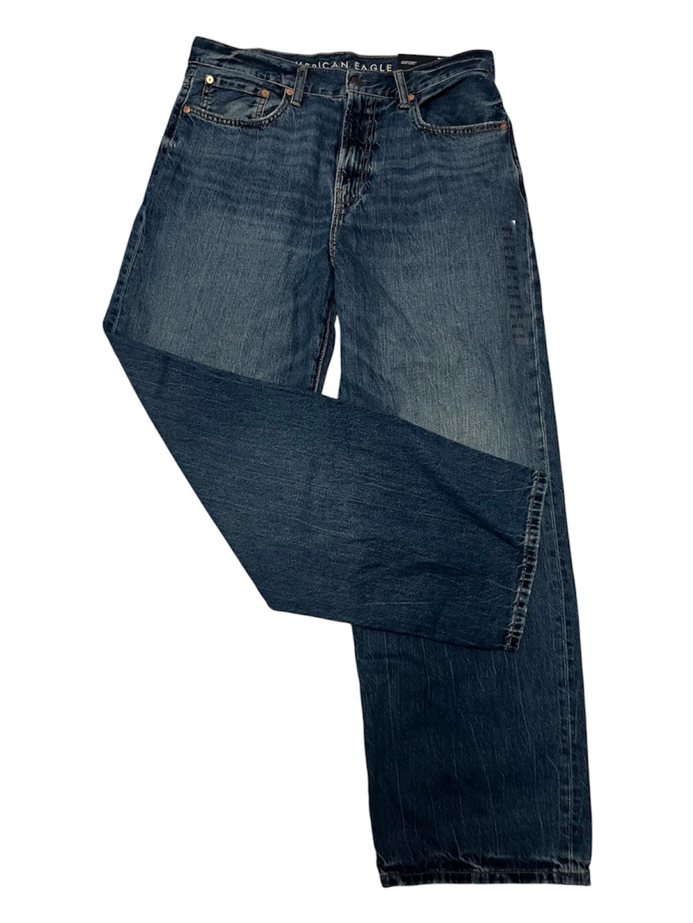 American Eagle Outfitters Men’s Lightweight Baggy Jeans Sz 33/32 NEW